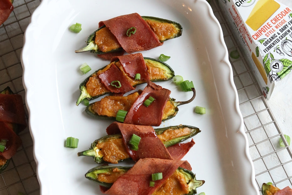 4 Ingredient Bacon Wrapped Maple Jalapeno Poppers