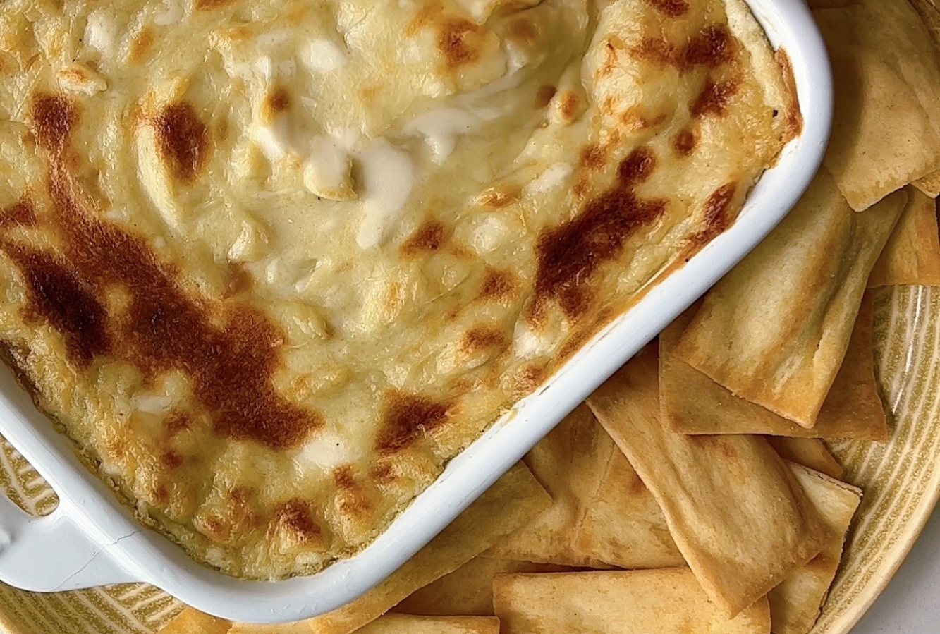 Cheesy Black Garlic Dip