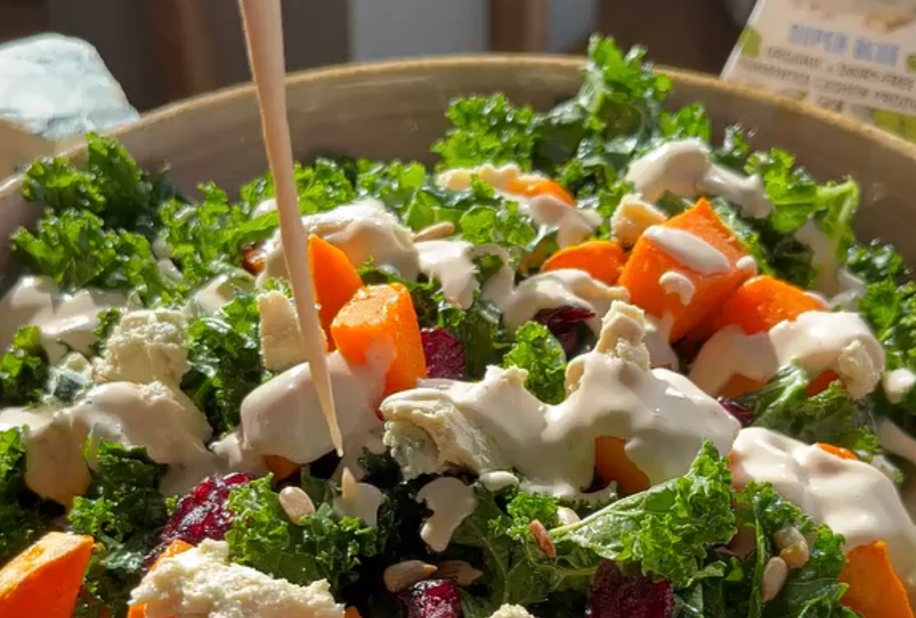 Warm Farro Salad with Roasted Vegetables