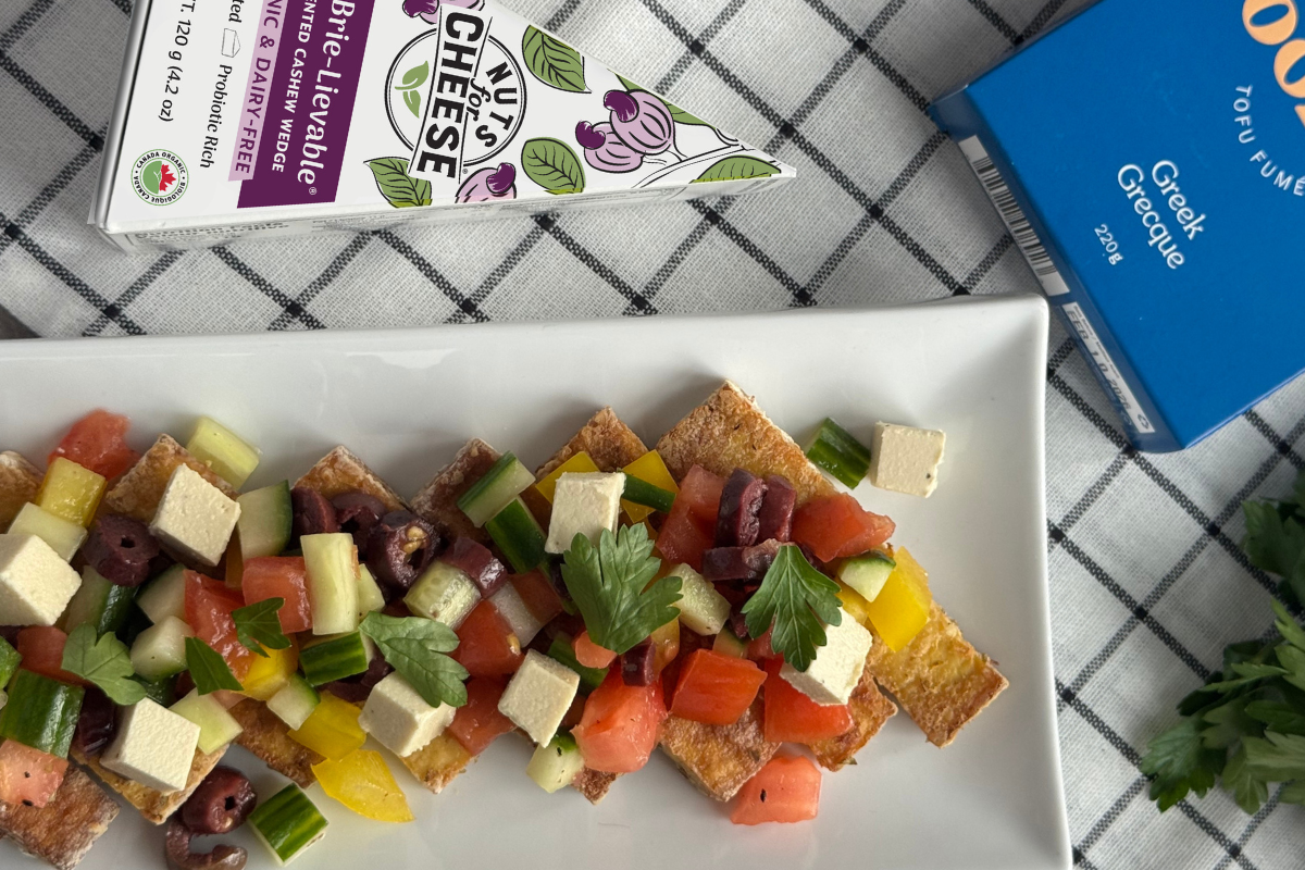 Frites grecques au tofu