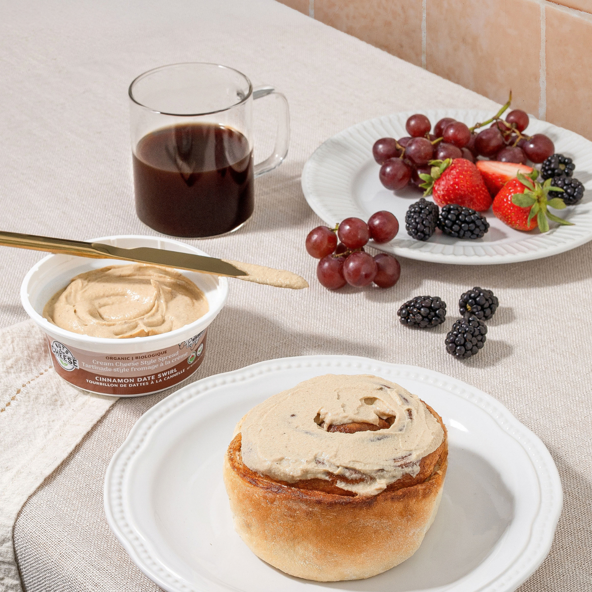 Cinnamon Date Swirl Breakfast Spread
