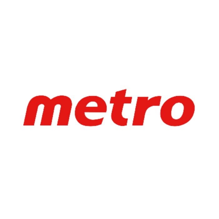 Metro Grocery Store Logo