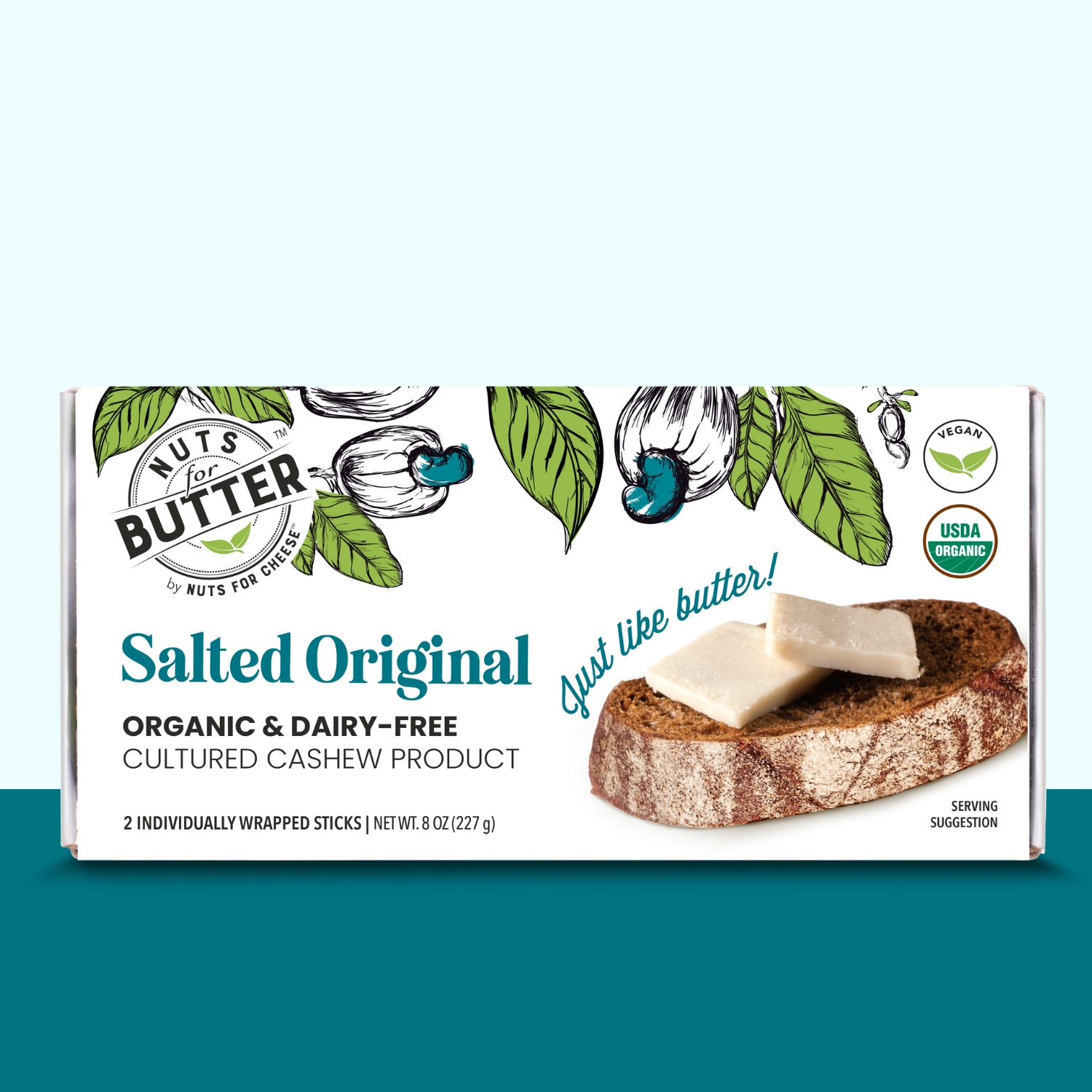 Salted Original Dairy-Free Butter | Nuts For Cheese™