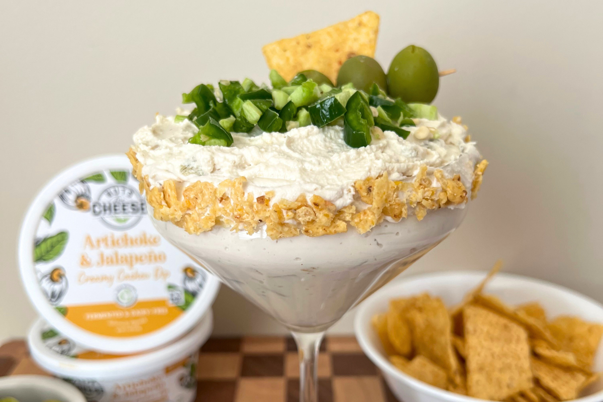 Artichoke & Jalapeño Dip Martini