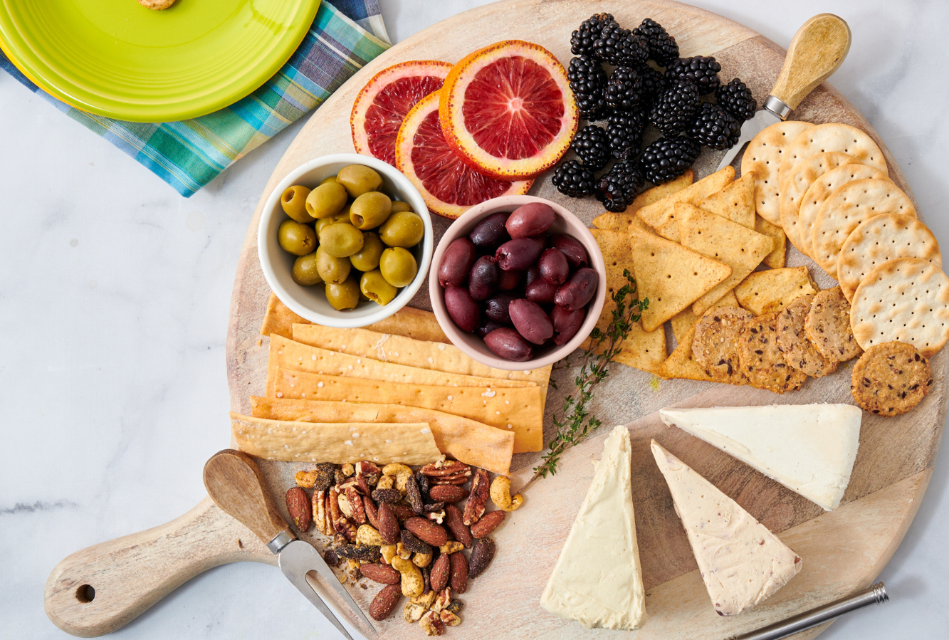 Spring Cheese Board