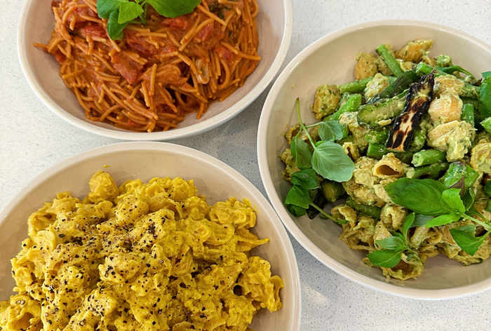 Vegan Pasta Flight