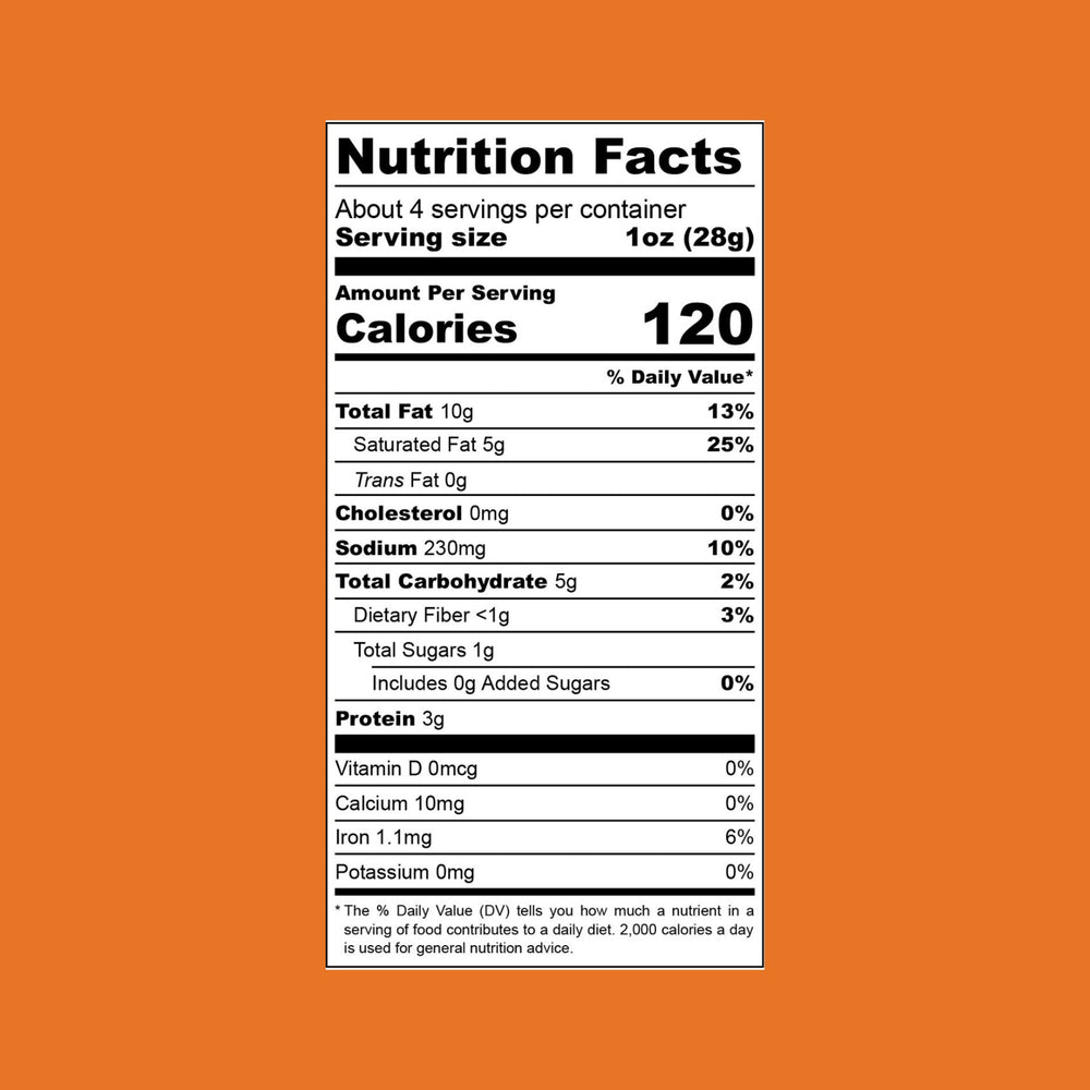 Chipotle Cheddar DairyFree Cheese Nuts For Cheese™