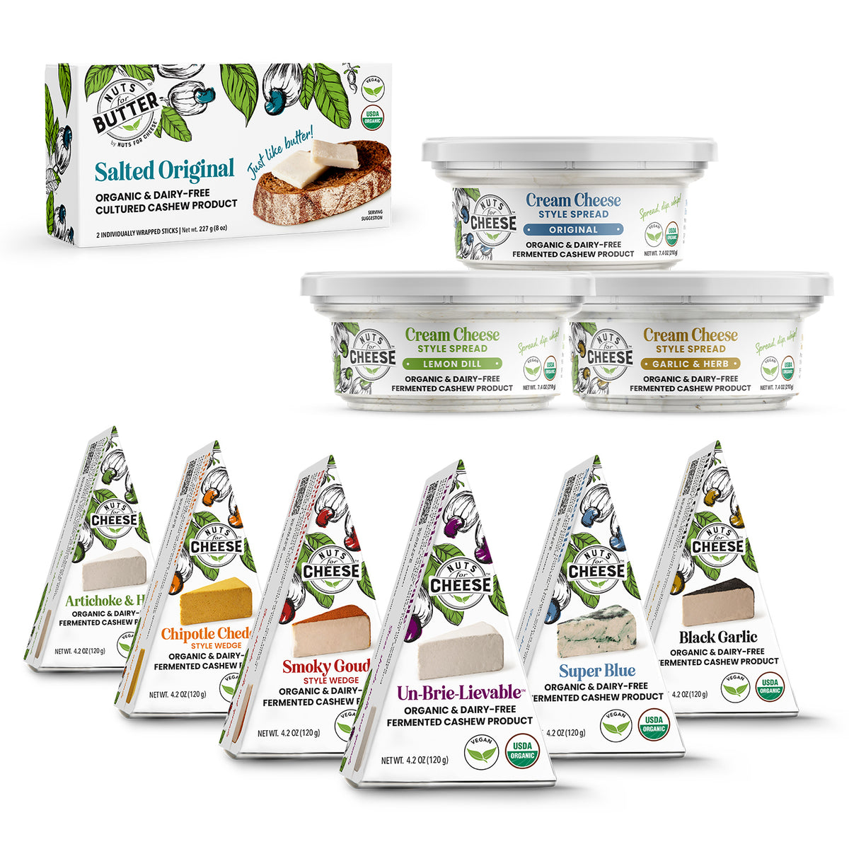 Nuts For Cheese™ Dairy Free Cashew Based Cheese