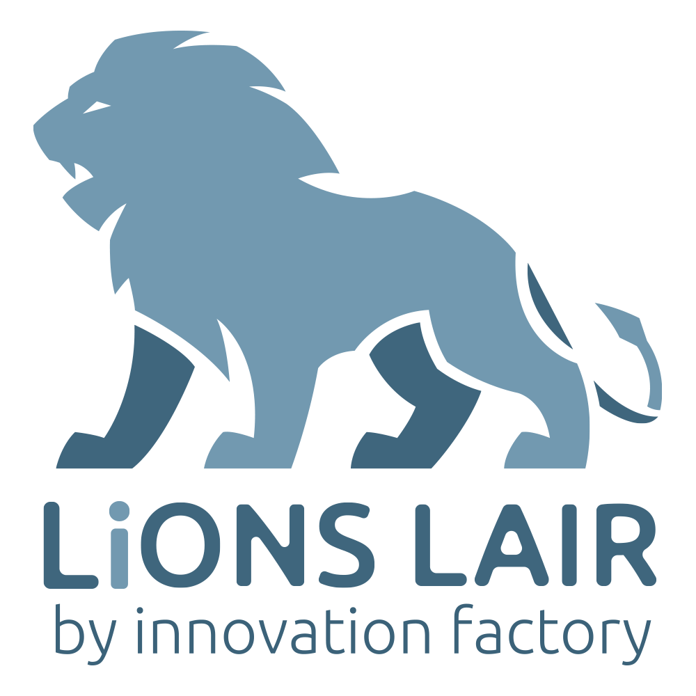 LiONS LAIR Logo, An annual competition presented by Innovation Factory bringing the entrepreneurship and innovation community together