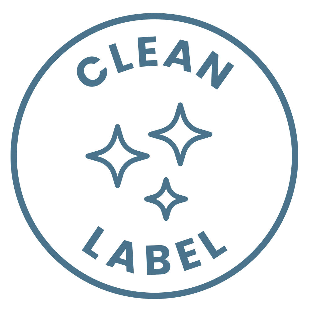 Clean label icon